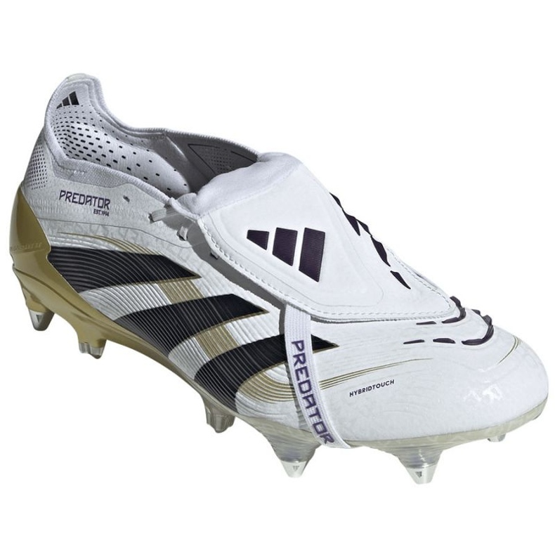 Adidas Predator Elite ft SG JR4529 Zapatos de fútbol blanco 2