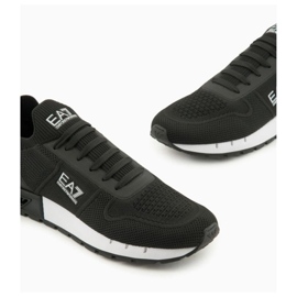 EA7 Emporio Armani Legacy Knit Sneakers X8X171-XK373-N181 negro 2