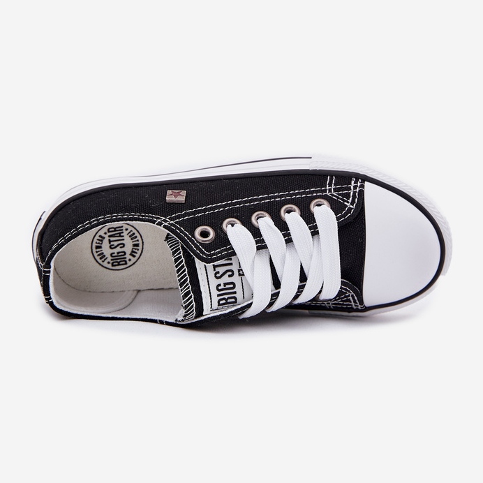 Zapatillas Clásicas Infantiles Big Star DD374163 Negro 2 Zapatillas Clásicas Infantiles Big Star DD374163 Negro 2