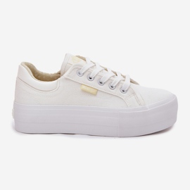 Zapatillas para mujeres en la plataforma Lee Cooper LCW-25-31-3450L White blanco 8