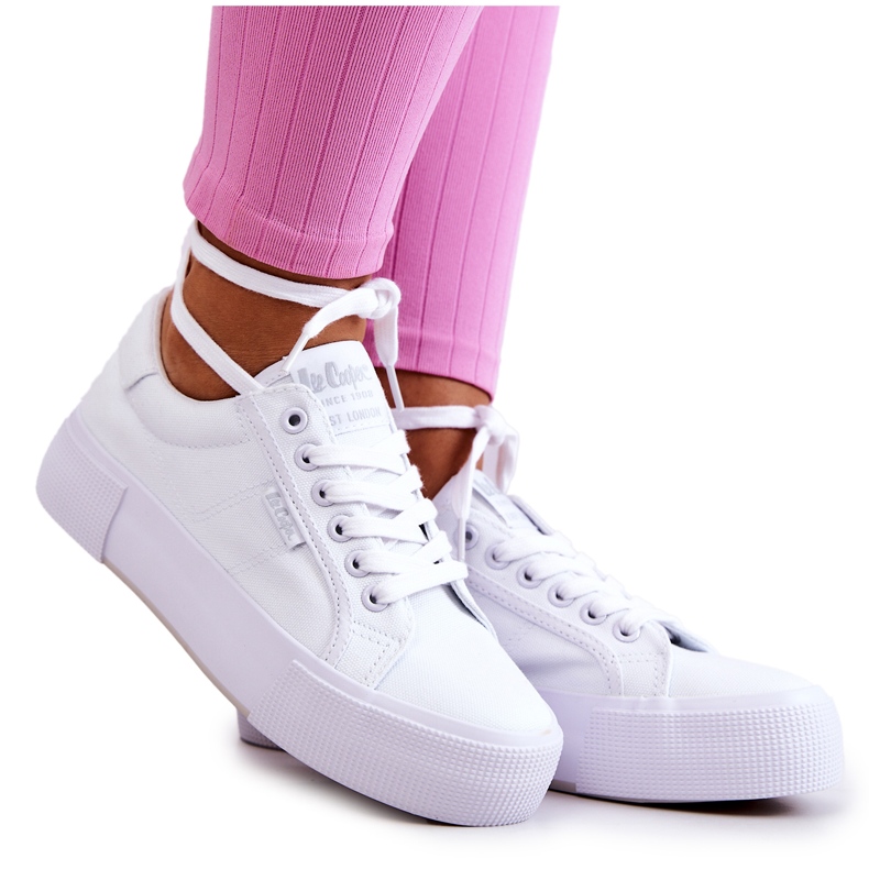 Lee Cooper LCW-22-31-0884L Zapatos blanco 1