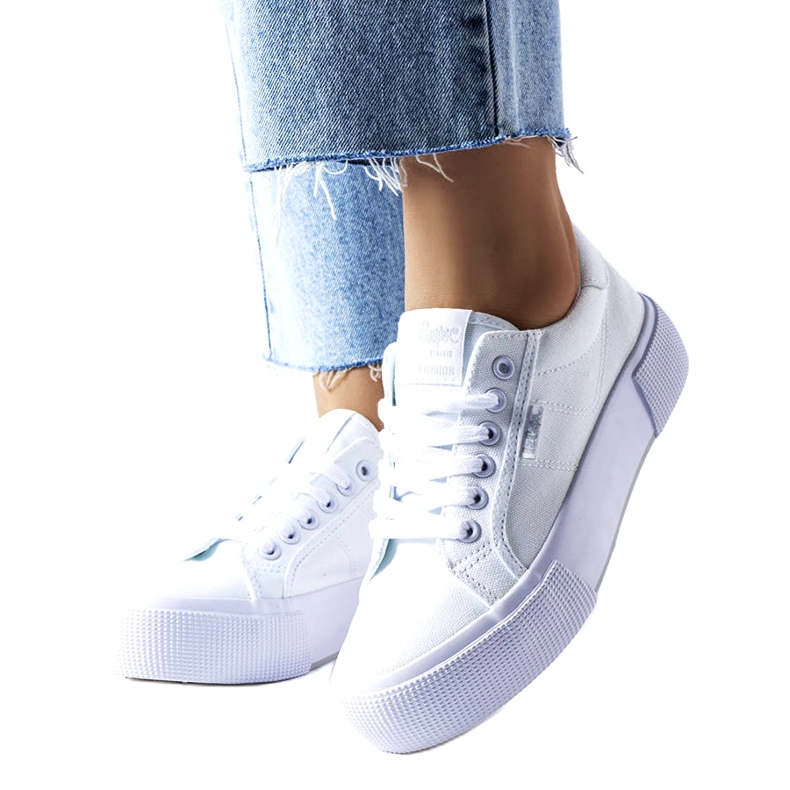 Lee Cooper LCW-22-31-0884L Zapatos blanco 2
