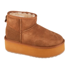 Zapatos Emu Australia Stinger Micro Flatform W13082-Ches marrón 1