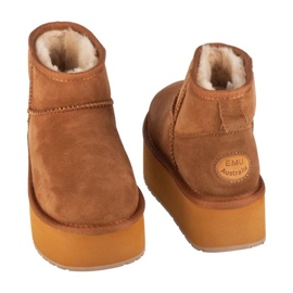 Zapatos Emu Australia Stinger Micro Flatform W13082-Ches marrón 2