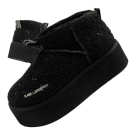 Zapatos, botas de nieve Karl Lagerfeld Thermo KL48522WW0S negro 1