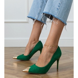 Bombas ecosam verdes con un dedo metálico 1 Bombas ecosam verdes con un dedo metálico 1