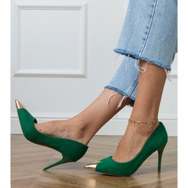 Bombas ecosam verdes con un dedo metálico 2 Bombas ecosam verdes con un dedo metálico 2