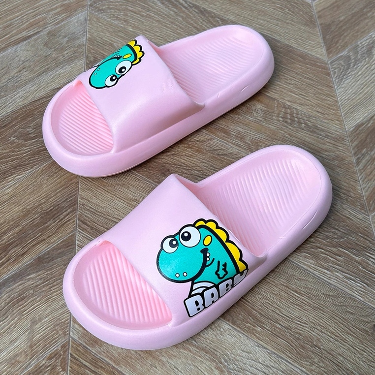 Chanclas de niños rosa con estampado rosado 1 Chanclas de niños rosa con estampado rosado 1