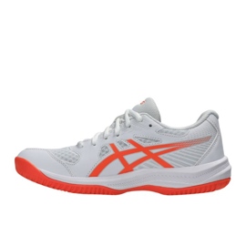 ASICS UPCURT 6 1072A107 102 zapatos de voleibol blanco 3