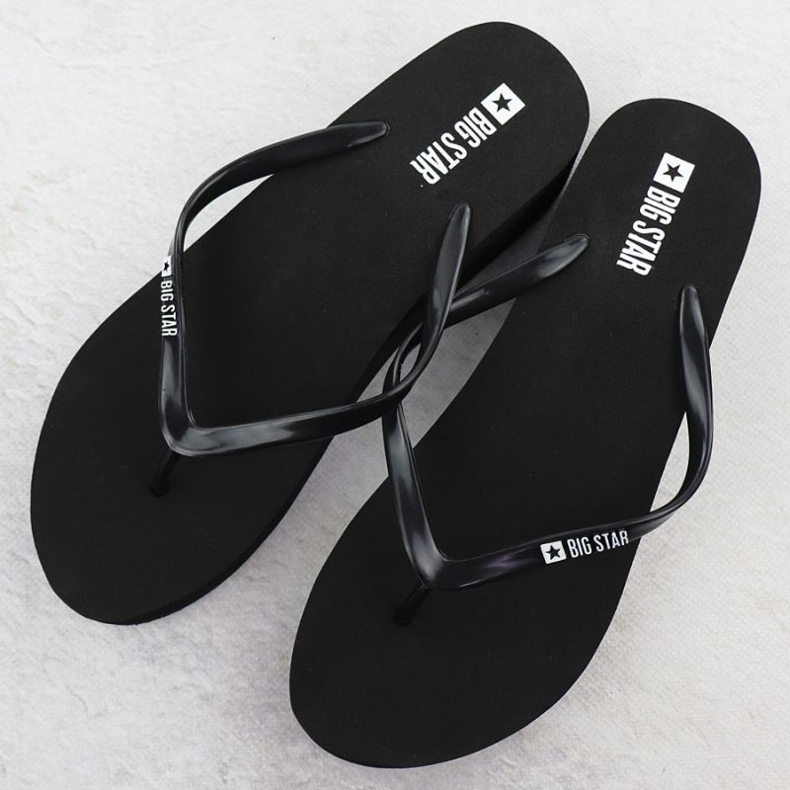 Big Star RR274A577 Flip -Flops negro 1
