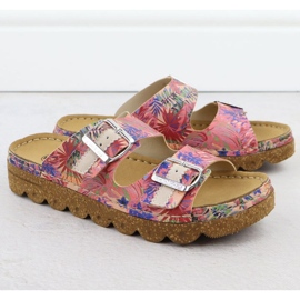 Rieker V8751-90 zapatillas para mujeres rosa rosado 1 Rieker V8751-90 zapatillas para mujeres rosa rosado 1