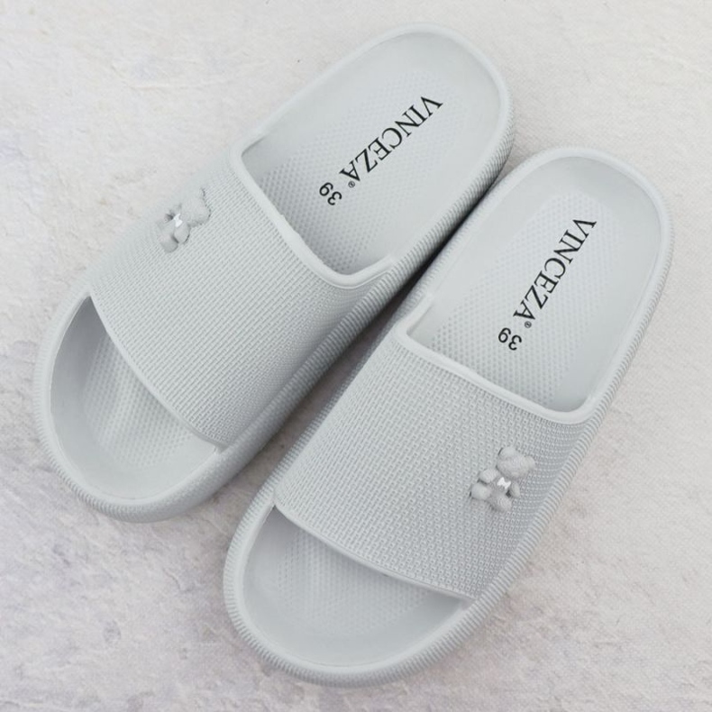 Flops de espuma para mujeres Vinceza 75210 gris 1