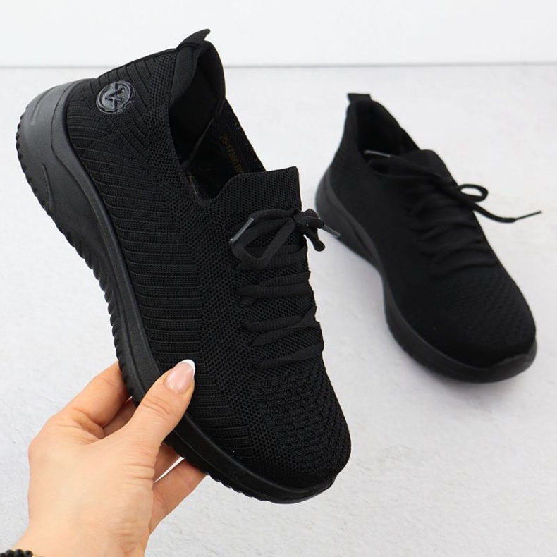 Zapatos deportivos femeninos Vinceza 17366 Negro 1