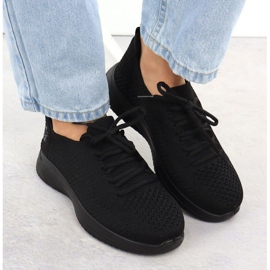Zapatos deportivos femeninos Vinceza 17366 Negro 6