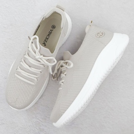 Zapatos deportivos femeninos Vinceza 17366 Gray gris 3