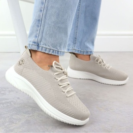 Zapatos deportivos femeninos Vinceza 17366 Gray gris 5
