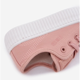 Big Star RR374011 Pink Lace -Up zapatillas de deporte rosado 3