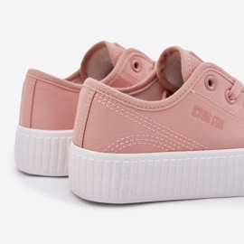 Big Star RR374011 Pink Lace -Up zapatillas de deporte rosado 6