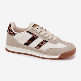 Impresión de leopardo beige beige de beige beige 4