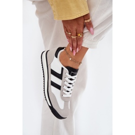 Zapatillas blancas de mujeres bajas blanco 5