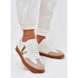 Zapatillas de cuero blanco 2