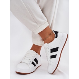EVento Zapatillas Deportivas De Mujer Confeccionadas En Piel Ecológica, Blancas blanco 3