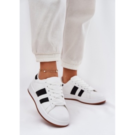 EVento Zapatillas Deportivas De Mujer Confeccionadas En Piel Ecológica, Blancas blanco 2