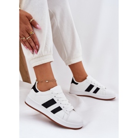 EVento Zapatillas Deportivas De Mujer Confeccionadas En Piel Ecológica, Blancas blanco 7