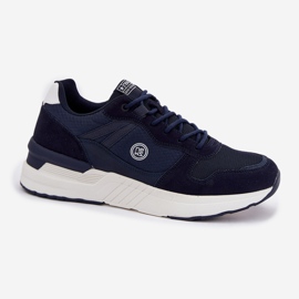 EVento Zapatillas deportivas para hombres en la plataforma azul marino 4