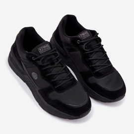 EVento Zapatillas deportivas para hombres en la plataforma negra negro 1