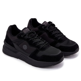 EVento Zapatillas deportivas para hombres en la plataforma negra negro 6