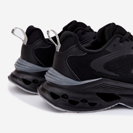 Zapatos deportivos masculinos en el Big Star RR174022 Hi-Polish Platform Black System negro 4