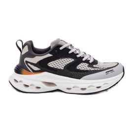 Zapatos deportivos para hombres en la plataforma de sistemas Hi-Polish Big Star RR174023 gris 5