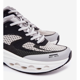 Zapatos deportivos para hombres en la plataforma de sistemas Hi-Polish Big Star RR174023 gris 3