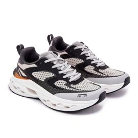 Zapatos deportivos para hombres en la plataforma de sistemas Hi-Polish Big Star RR174023 gris 6