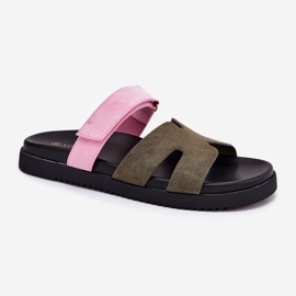 Flip Flip Flip con Vinceza 17401 Pink-Re-Iguk Velcro verde 4