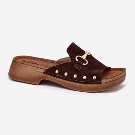 Zapatillas de ante mujeres inblu tf0002k marrón 4