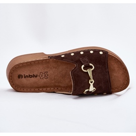 Zapatillas de ante mujeres inblu tf0002k marrón 5