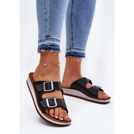 Flip Flip Flip Flip con abrazaderas negras INBLU CP000042 negro 2 Flip Flip Flip Flip con abrazaderas negras INBLU CP000042 negro 2