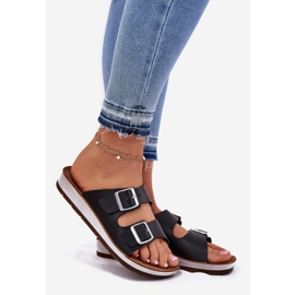 Flip Flip Flip Flip con abrazaderas negras INBLU CP000042 negro 1 Flip Flip Flip Flip con abrazaderas negras INBLU CP000042 negro 1