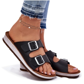 Flip Flip Flip Flip con abrazaderas negras INBLU CP000042 negro 8