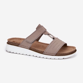 Flip Flip -Flops en el beige inblu CN0007G 4