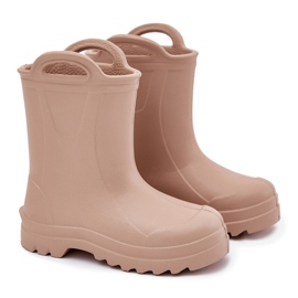 Galoshes de niños de Lemigo Doggy 735 beige 6