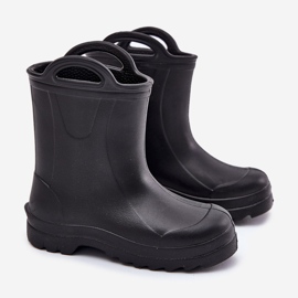 Galoshes de niños de Lemigo Doggy 735 Negro 1 Galoshes de niños de Lemigo Doggy 735 Negro 1