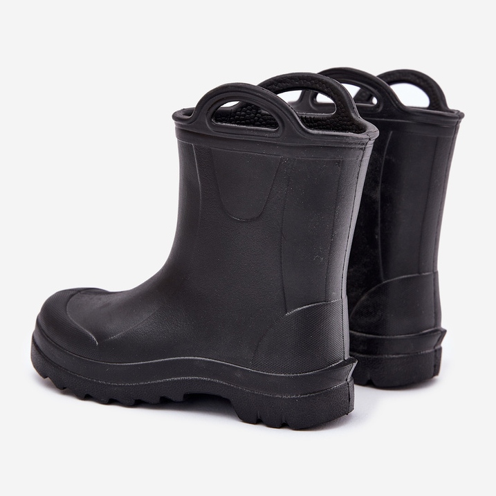Galoshes de niños de Lemigo Doggy 735 Negro 2 Galoshes de niños de Lemigo Doggy 735 Negro 2