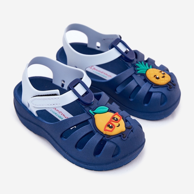 Velcro Sandals Fruit 83615 Ipanema Summer XIV Baby Navy Blue azul 1