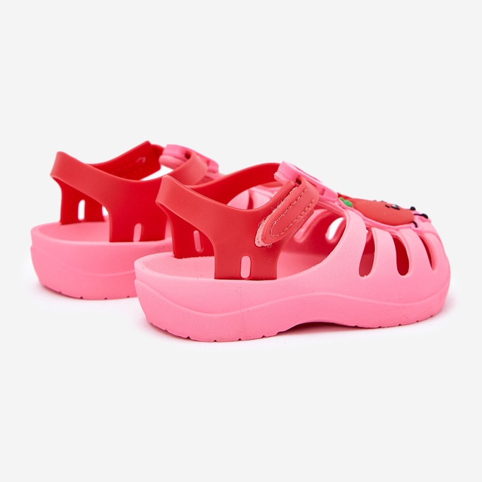 Velcro Sandalias para niños Fruit 83615 Ipanema Summer XIV Pink-Red rosado 2