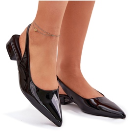 Bailarinas de baja tina negra negro 10