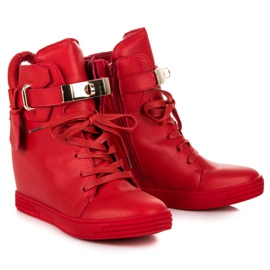 Vinceza Zapatillas rojas rojo 1