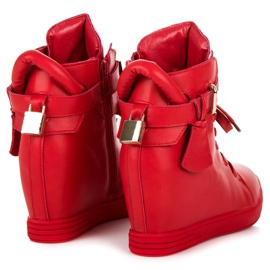 Vinceza Zapatillas rojas rojo 4